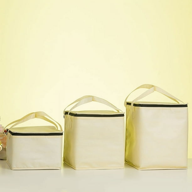 Bolsa aislante para tartas, bolsa para enfriar comida para llevar, bolsa para conservar alimentos frescos, bolsa para conservar alimentos congelados, bolsa para almacenar alimentos en frío, juego de