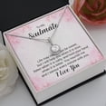 thumbnail image 3 of To My Soulmate Life May Not Always be Sweet Eternal Hope Necklace Message Card, 3 of 7