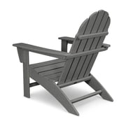 POLYWOOD Vineyard Outdoor Adirondack Chair in Teak