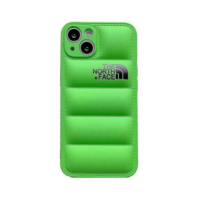 Manteau d'Hiver en Duvet 3d Étui de Téléphone en Tissu Doux pour Apple Iphone 11/12/13 Arrière