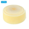 thumbnail image 3 of Uxcell 0.98 Inch x 2.18 Yard Velvet Ribbons Single Faced Vintage Velvet Ribbons Spool for Decor DIY Beige 2Pcs, 3 of 6