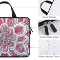 thumbnail image 3 of RUIYC Flowers Laptop Bag Cover with Diving Fabric, and Waterproof, Convenient Hand-Carry Position, Ideal for Daily and Travel 13inch, 3 of 5