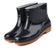 thumbnail image 3 of Botas de lluvia para mujer, botas de lluvia para mujer, botas de lluvia cortas de moda, botas de lluvia para mujer diseñadas para el futuro, 3 of 5