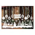 thumbnail image 2 of Se prepara para la Navidad con copo de nieve transparente, pegatinas cubiertas, calcomanías de Reno de Navidad, decoraciones de fácil aplicación, 2 of 4