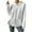 White, variant on Cardigan Sweaters for Women Lightweight Women's Autumn Solid Jacquard Zipper Cardigan Patch Pocket Loose Comfortable Casual Coat Plus Size Tops Black