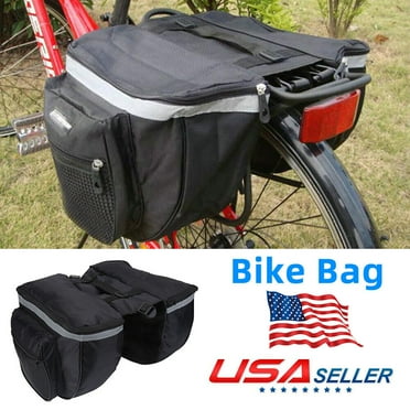 kydely 25L 600D Waterproof Cycling Bicycle Rear Rack Seat Trunk Saddle Bag Bike Storage Pouch