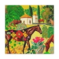 thumbnail image 1 of Stallion in Pointillism - Canvas, 1 of 10