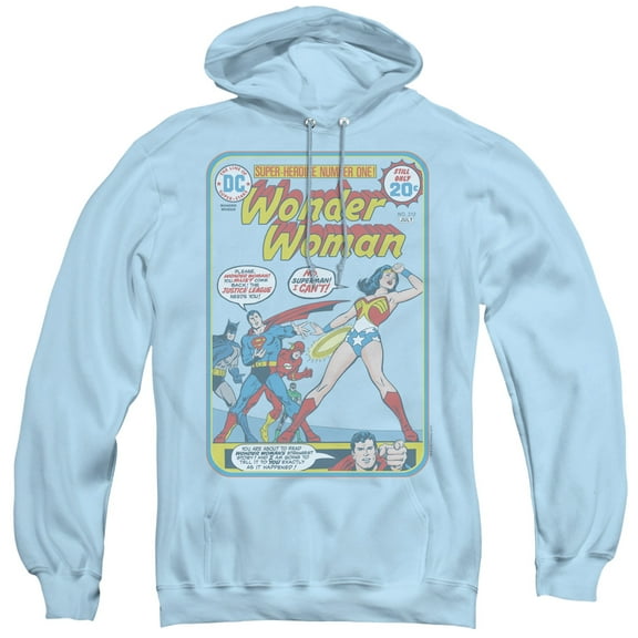 Jla - Ww #212 Cover - Pull-Over Hoodie - Large