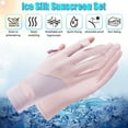 thumbnail image 2 of Thin Ice Silk Sun Gloves for Women Men UV Protection Driving Cycling Gloves with Touchscreen Fingers Non-Slip Breathable Summer Outdoor Gloves, 2 of 8