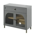 thumbnail image 3 of Twin Star Home Accent Cabinet, Pure Gray, 3 of 7