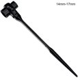 thumbnail image 1 of Scaffolding Podger Ratchet Spanner Site Ratcheting Socket Wrench Tool Tapered End, 1 of 4
