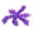Purple, variant on Articulated Dragon 3D Printed Rockyhydra Model Multi Jointed Flexible Mythical Creature Figure for Desktop Decoration and Sensory Display Purple