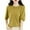 Yellow, variant on Uaswgudfs Women's Stylish & Comfortable Wool Sweater - Spring Fall Winter First-Line Ready to Wear Seamless Knit Crewneck Half Sleeve Top