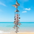 thumbnail image 5 of Butterfly Wind Chimes Outdoor, Waterproof Brass Retro Windchimes, Wind Bells Memorial Wind Chime Mom's Gift Wind Chimes Outdoor, Memorial Wind Chimes, Wind Bell, 5 of 7