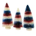 thumbnail image 2 of Bethany Lowe 11.00In Americana Striped Bottle Brush, Plastic, Red White & Blue Lc1537, 2 of 3