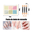 thumbnail image 4 of Kit Para Uñas Efecto Espejo Aurora Con 6 Malubero Multicolor, 4 of 5