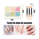 thumbnail image 4 of Kit Para Uñas Efecto Espejo Aurora Con 6 Malubero Multicolor, 4 of 5
