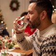 thumbnail image 5 of Christmas Glass Cup,12oz,Xmas Festival Holiday Glassware,Home Kichen Bar Dinking Soda Ice Water Coffee Beverage Cup,Evening Party Drinkware Suppies, 5 of 6