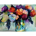 thumbnail image 3 of Vertentes, Jeanette 24x19 Black Modern Framed Museum Art Print Titled - A Colorful Life, 3 of 5