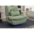 thumbnail image 2 of 270 Swivel Glider Recliner Chair, Power Recliner Rocking Chair, USB Port Charge for Nursery Chair with Atmosphere Lamp for Living Room Bedroom Apartment, 2 of 12