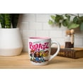 thumbnail image 2 of Silver Buffalo Bratz - Taza de cerámica curvada con logotipo y grupo, 25 onzas, 2 of 6