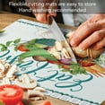 thumbnail image 5 of Cut N' Funnel "Eat Fresh" Designer Flexible Plastic Cutting Board Mat, 5 of 7