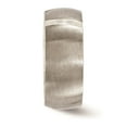thumbnail image 3 of Edward Mirell Titanium & Sterling Silver .10ctw Dia 10mm Ring, 3 of 8
