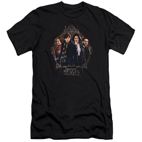 Fantastic Beasts - Group Portrait - Premium Slim Fit Short Sleeve Shirt - XX-Large