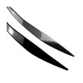 thumbnail image 2 of For 5series F10 F11 Later Stage 15-17 Carbon Fiber Front Headlight Cover Garnish Strip Eyebrow Cove, 2 of 5