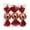 Red-RD-home supplies, variant on LEFTHIGH Home 3Pcs Christmas Candy Ornaments Candy Jars Christmas Tree Glitter Hanging Decorations Plastic Peppermints Decorative Christmas Tree Home Party Christmas Decor