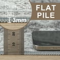 thumbnail image 4 of KUETH 8'x10' Area Rugs for Living Room, Ultra Thin Indoor Machine Washable Rugs for Bedroom Dining Room, 4 of 7