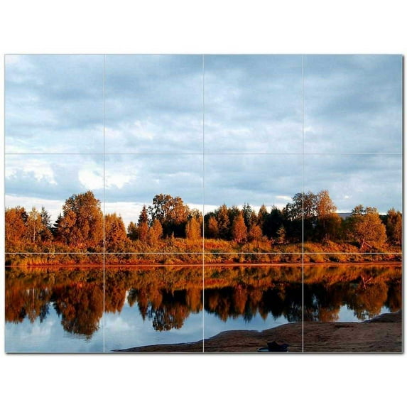 River Ceramic Tile Mural Kitchen Backsplash Bathroom Shower 401458-S43