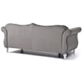 thumbnail image 6 of Glory Furniture Hollywood Velvet Sofa in Dark Gray, 6 of 6