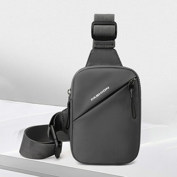 Fiudx Bolso Bandolera de Moda, Gran Capacidad, Diseño de Nailon Resistente a Salpicaduras, Correa Ajustable para Mayor Comodidad, Accesorio de Viaje Versátil, para Actividades Al Aire Libre, Negro o