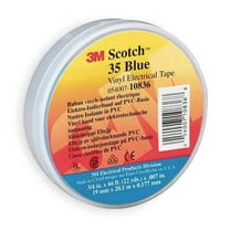 SCOTCH 35 3/4" X 66" BLUE Vinyl Electrical Tape