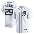 thumbnail image 1 of Camiseta clásica de béisbol blanca de local de Tarik Skubal de los Detroit Tigers, con número de estrella bordado.-M, 1 of 2