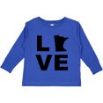 thumbnail image 3 of Inktastic Love Minnesota Boys or Girls Long Sleeve Toddler T-Shirt, 3 of 5