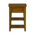 thumbnail image 3 of Home Square 2-Piece Furniture Lake House Chair Side Table Set in Oak, 3 of 11