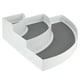 thumbnail image 5 of Estante de esquina, gabinete de cocina, estante de cocina de 3 niveles, estante para especias, estética elegante, 5 of 8