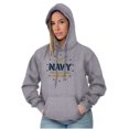 thumbnail image 3 of Est 1775 Navy Honor Courage Commit Hoodie Sweatshirt Women Men Brisco Brands 2X, 3 of 5