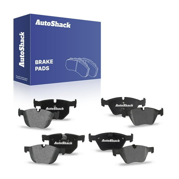 AutoShack Front & Rear Premium Ceramic Brake Pads | Replacement for 2004-2010 BMW X3 2006-2008 BMW Z4 | 8-PC