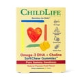 thumbnail image 1 of ChildLife | Omega-3 DHA y colina,  gomitas masticables, sabor a Maracuyá, cont. 27 gomitas, 1 of 4