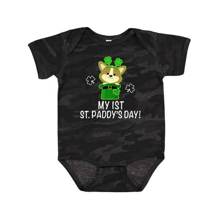 

Inktastic First St Patricks Day Boys or Girls Baby Bodysuit