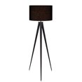 thumbnail image 1 of Teamson Home Romanza Lampe de Sol Trépied Éclairage Moderne - Noir, 1 of 5