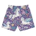 thumbnail image 2 of Kids' Beach Pants Comfortable Swim Trunks Unicorns and Pegasi Pattern Shorts for Pool Vacation and Lounge Wear Medium, 2 of 8