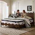 thumbnail image 3 of Queen Mattress, 12-inch Hybrid Queen Mattress in a Box, Memory Foam Mattress with Pocket Springs, Pressure Relief, Motion Isolation, CertiPUR-US Certified, 3 of 9