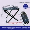 thumbnail image 2 of Folding Maza Full Folding Stool Pocket Folding Stool Car Stool, 2 of 8