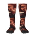 thumbnail image 2 of Lsque Chucky Printed Crew Socks Men's Women's LightWeight Thin Casual Calf Socks ,Knee High Socks,Cotton Socks, 2 of 9