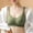 Green, variant on Womens Wireless Bras No Underwire Push Up Bra Seamless Supportive Full Coverage Everyday Bras Regular Red L