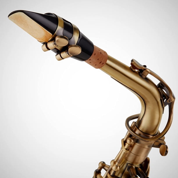 LyxJam Alto Saxophone, E Flat Brass Alto Sax Beginners Kit